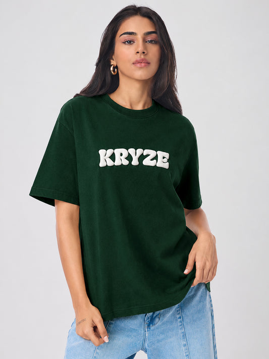 KRYZE Sunflower Oversized T-Shirt