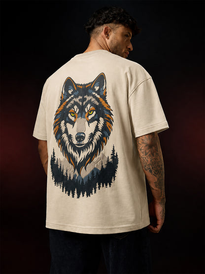 KRYZE Alpha Wolf Oversized T-Shirt