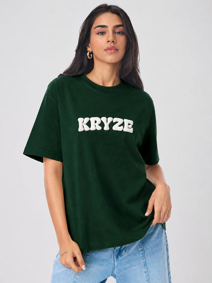 KRYZE Sunflower Oversized T-Shirt