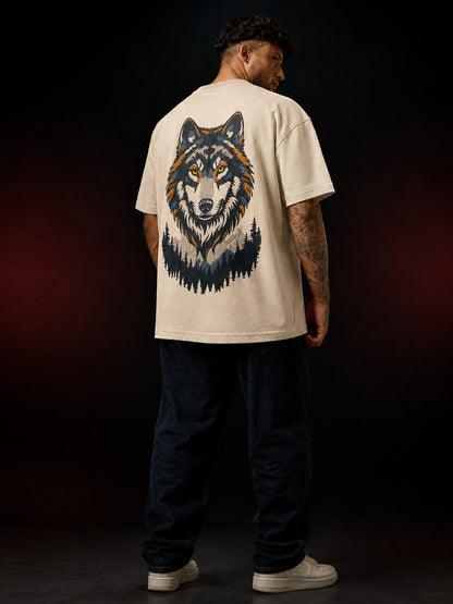 KRYZE Alpha Wolf Oversized T-Shirt