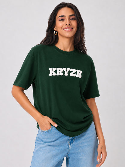KRYZE Sunflower Oversized T-Shirt